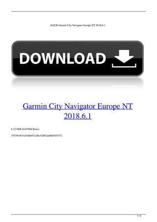 Garmin City Navigator Europe Nt 2019 Unlocked Img